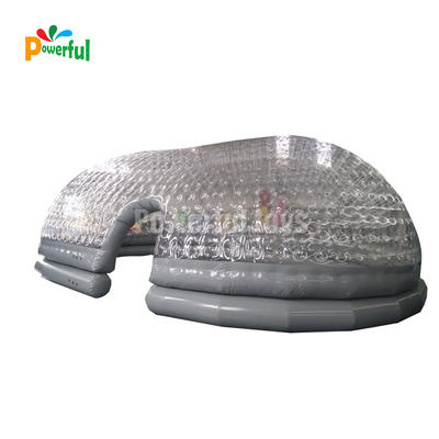 Transparent Waterproof PVC Swimming Pool Dome Cover Inflatable Swimming Pool Cover Bubble Tent Covers