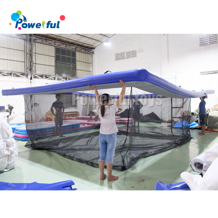 inflatable oceanpool Customized Yacht Large Inflatable Water Toys Inflatable Sea Pool With Drop Stitch