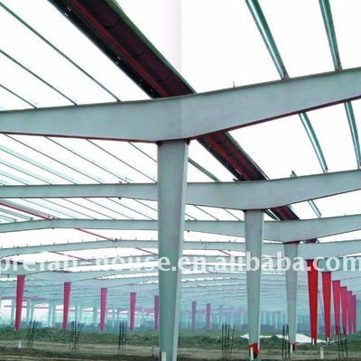 Long span steel structural building LD-S-005