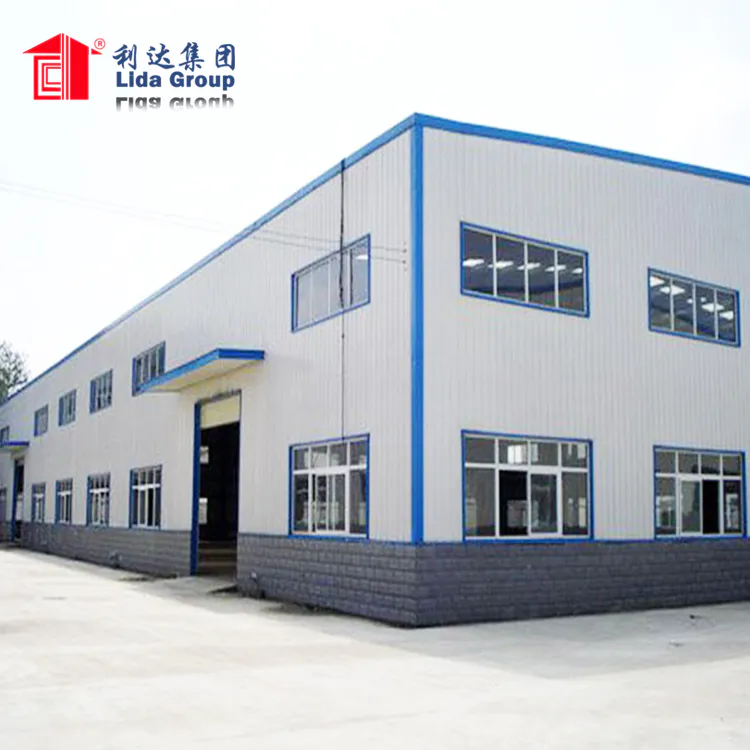 Industrial Factory Prefab Warehouse Workshop Building Light Steel Structure