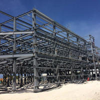 2019 Low Cost Large-Span Prefabricated Steel Structure Warehouse Building Construction