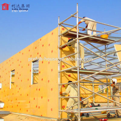 Prefab high strength steel structure warehouse