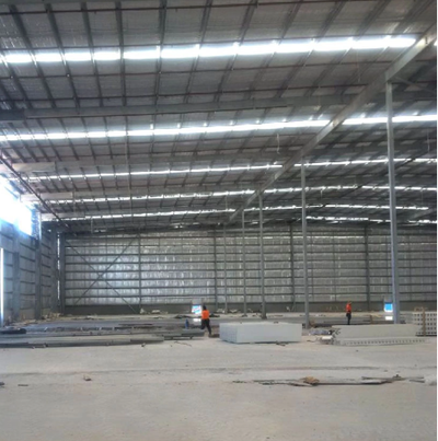 Prefabricated Cold Storage Building Pre Engineered Construction Design Steel Structure Warehouse