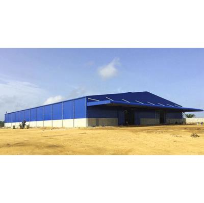 prefabricated steel structure for factory workshop and warehouse