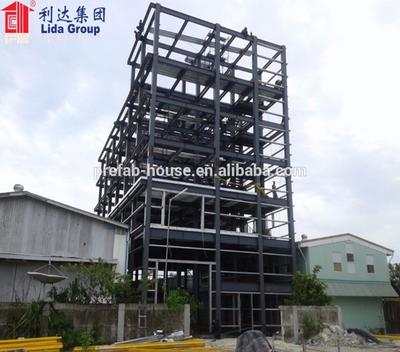 Low Cost Prefabricated Multistory High Quality Steel Structure Building
