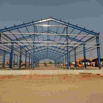 2019 High quality rise steel structure shopping mall/ prefabricated steel structure warehouse building