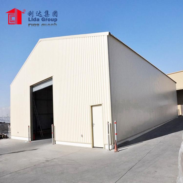 Light Steel Structure Huahai Space Frame Shed For Power Plant Cement Plant