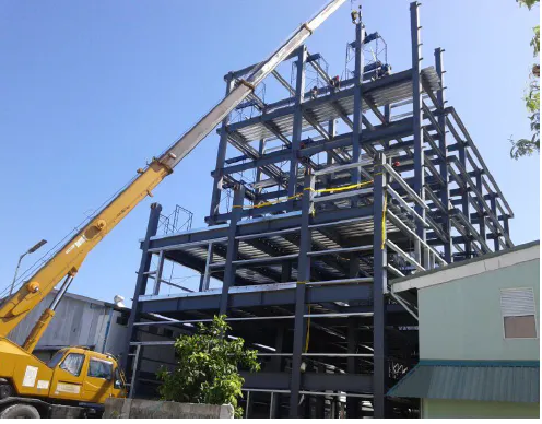 Multi Floor Low Cost Prefab Metal Steel Structure Construction Buildings Workshop