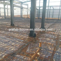 large span steel space frame structure warehouse