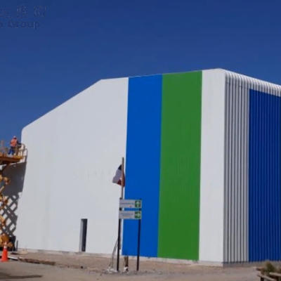 Prefab Structure Steel Food Manufacturing Building