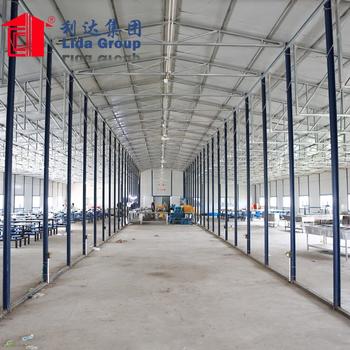 Light Prefab Metal Steel Warehouse Structure