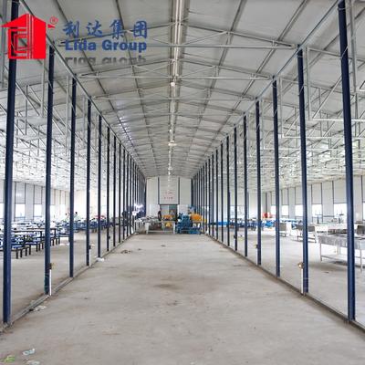 Light Prefab Metal Steel Warehouse Structure