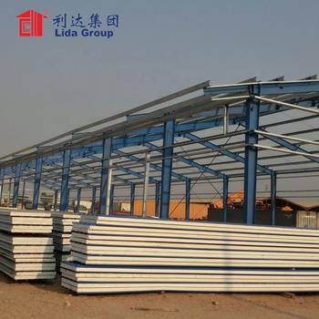 Prefab Structure Steel Furniture Manufacturing Workshop