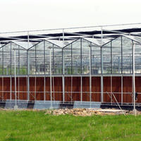 Complete Polycarbonate Sheet Agricultural Greenhouse Turnkey Project With Quick Construction