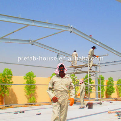 Metal Frame Prefabricated Apartment Permanent Building Light Steel Structure H beam I beam