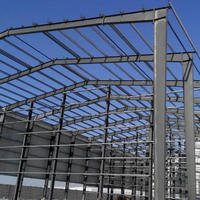 2019 Large-span heavy self-storing steel structure construction factory prefabricated