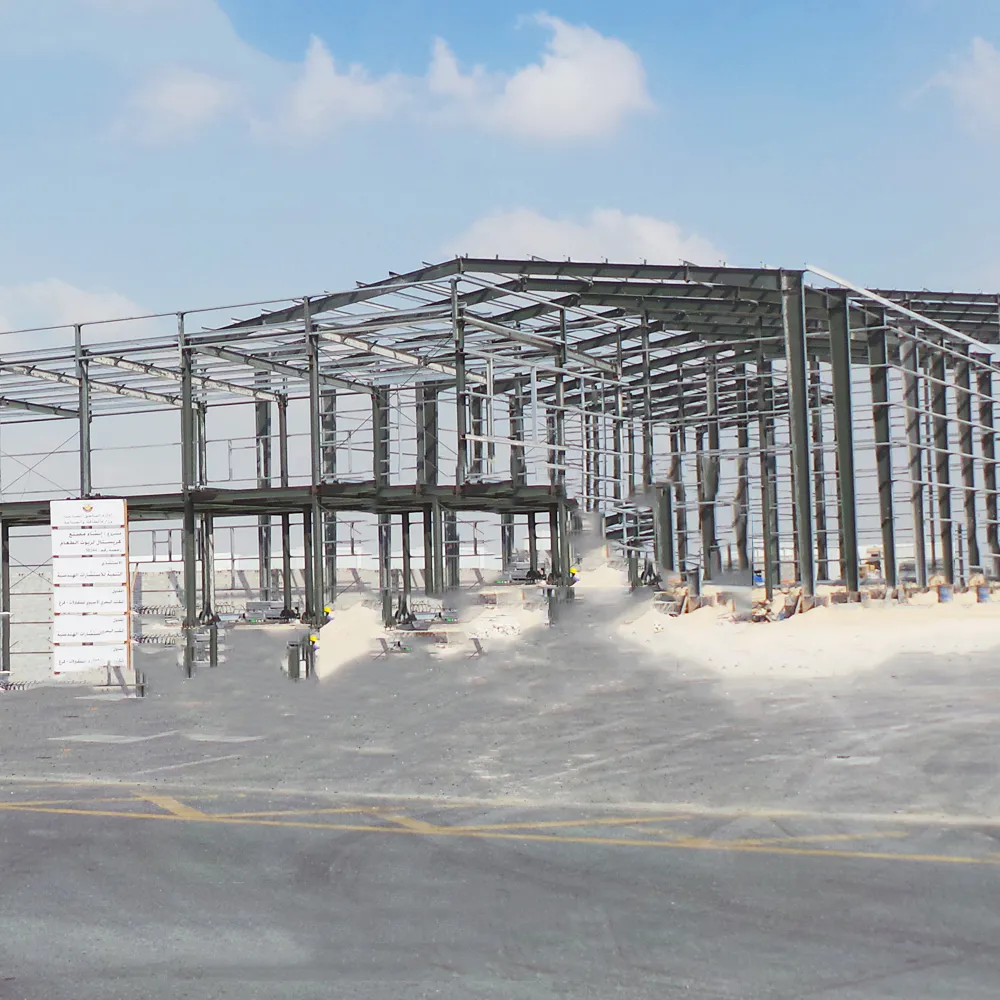 Fast installation steel warehouse construction materials