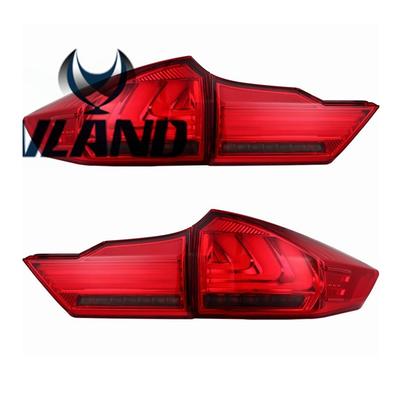 VLAND factory for car taillight City TAIL Lights rear lamp 2014 2015 2016 2017 2018LED tail lamp with sequential indicator