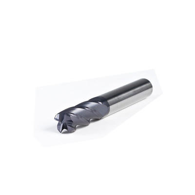 Tungsten Steel 4 Flutes Mini Ball Mill End Milling Cutter Ballnose Milling Cutter