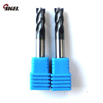 Professional 4 flutes square milling tungsten steel cutter