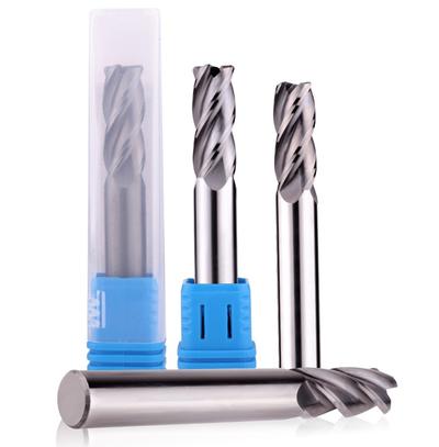 Tungsten Steel 4 Flutes End Mill 55hrc End Milling Cutter Ballnose Milling Cutter