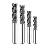 4 Flute Micro Grain Carbide End Mill for Alloy Steels/Hardened Steels