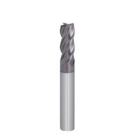 HRC60 Cutter 5/64*1/4*1/8*1-1/2 Solid Carbide Endmill Cnc Cutter Dia 4 Mm Carbide Endmill 4 Flute With TiSiN Coating