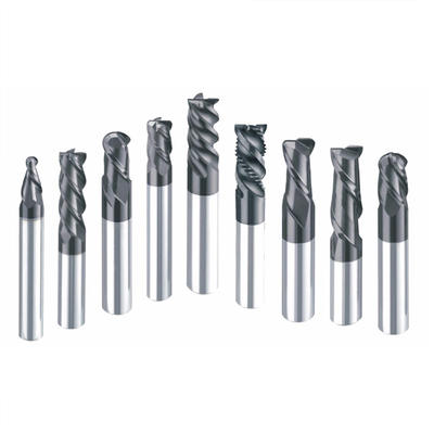 Tungsten Steel 2 Flutes N45YPX2116 N45YPX2117 Nigel Pcb Milling Cutter End Milling Cutter Ballnose Milling Cutter