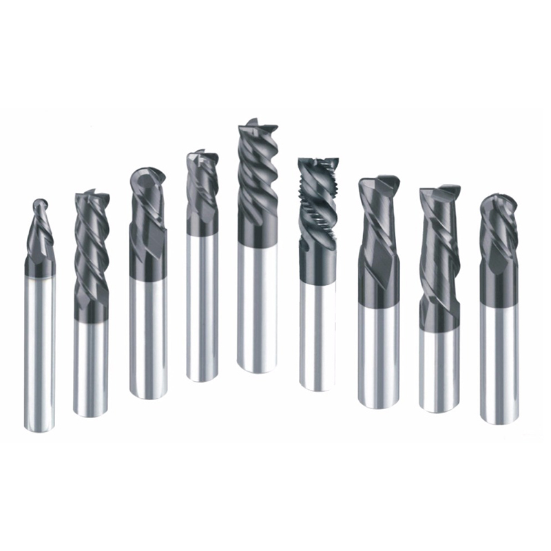 Tungsten Steel 2 Flutes Nigel Pcd End Mill End Milling Cutter Ballnose Milling Cutter