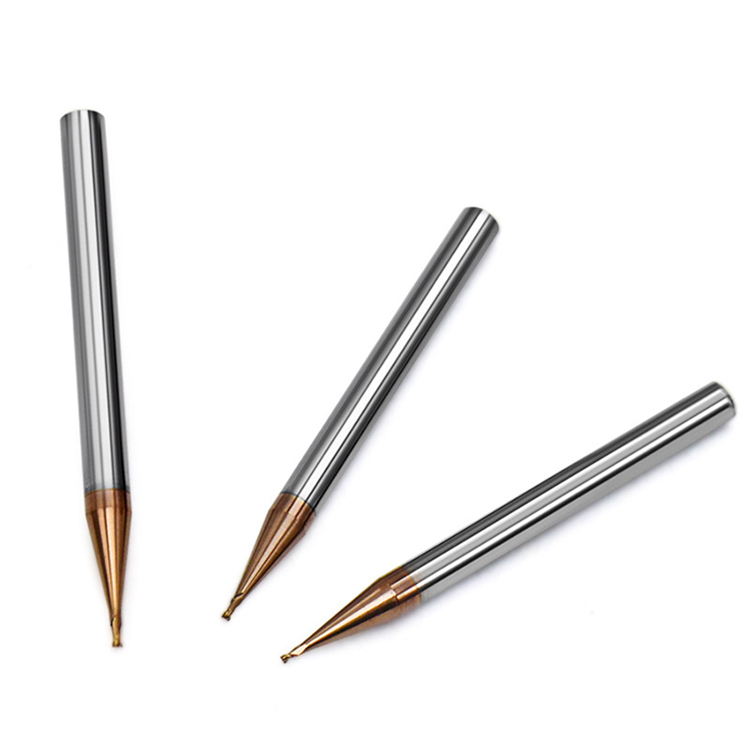 Tungsten Coated Steel Milling Cutter Small Diameter Ball Nose End Mills Alloy SHAZAM Carbide Machining Cutting Tools For Metal