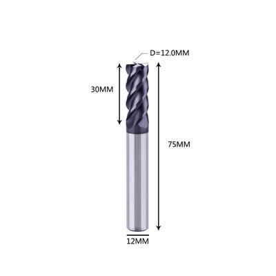 Tungsten Steel 4 Flutes Flat China Lathe carbide drill bits cutting tools Tile cutting tools