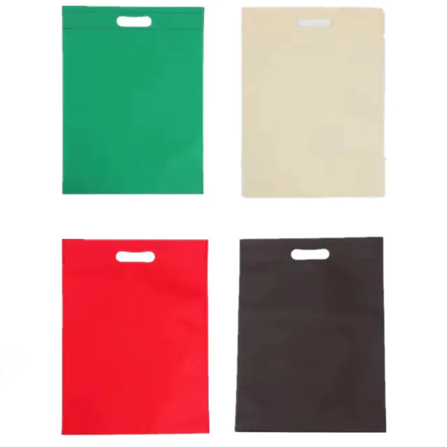 Colorful Best Price of PP Spunbond Nonwoven Shopping D-Cut Bag