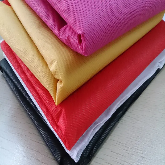 100% Promotional Colorful PP Nonwoven Fabric for Table Cloth Eco Friendly Color Non Woven