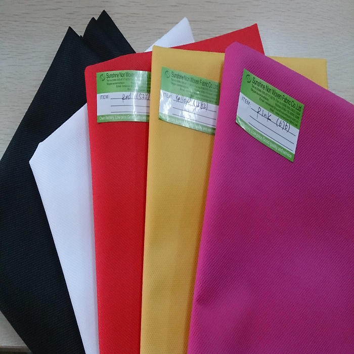 Colorful Spunbonded Nonwovens PP Nonwoven Fabric