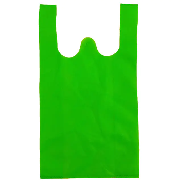 Cheap China Factory PP Spunbond Shopping T-Shirt Bag U-Cut Bag