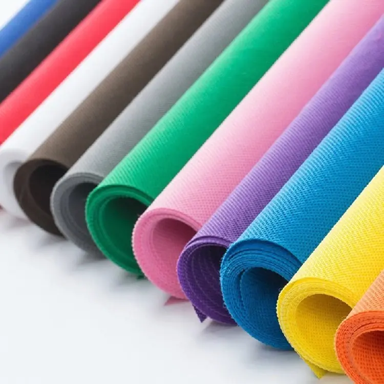 Colorful 100% PP Spunbond Fabric Nonwoven Fabric