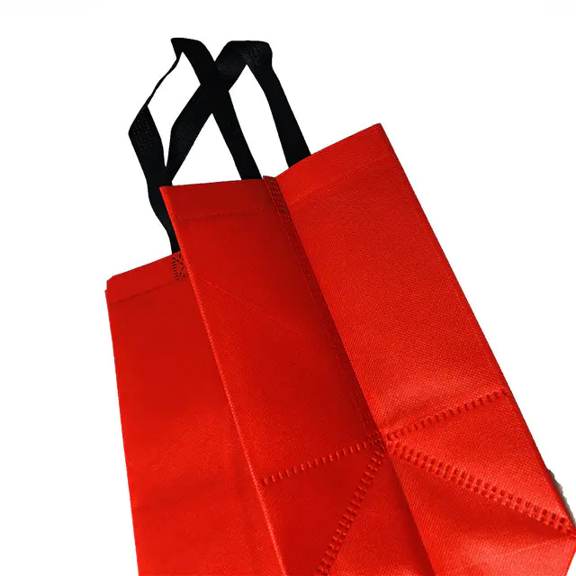 Colorful Polypropylene Nonwoven Fabric Shopping Bag