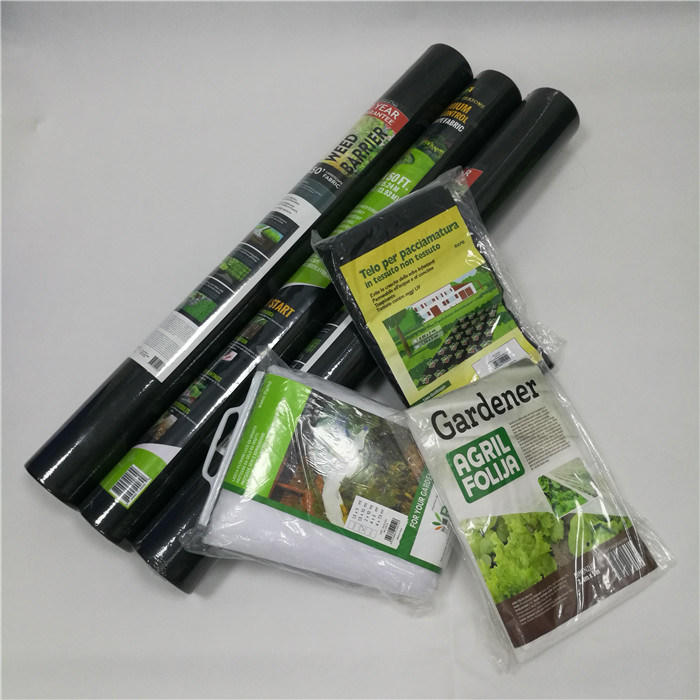 Non Woven Polypropylene Fabric Black Weed Control Fabric