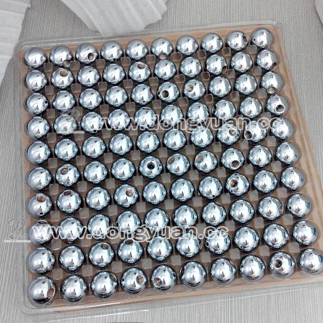 25mm Metal Steel Balls with Four Thread Holes