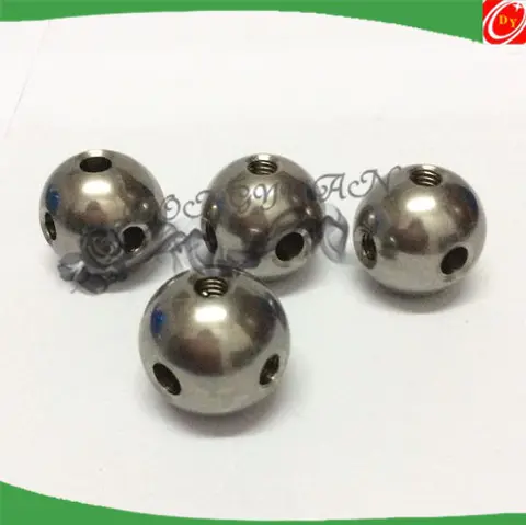 metal steel full ball with holes