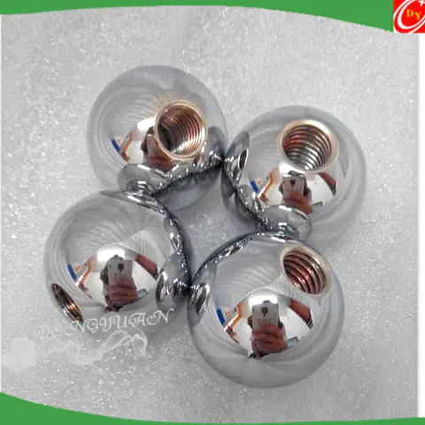 chrome steel,carbon steel,stainless steel solid ball with hole /thread