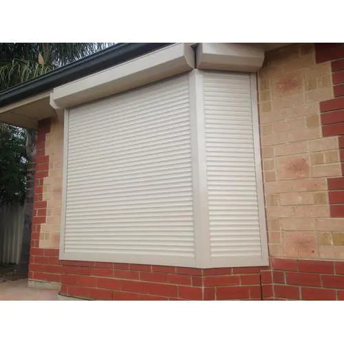 1000x1200 Aluminum Retractable Double Layer Exterior Windows Awnings