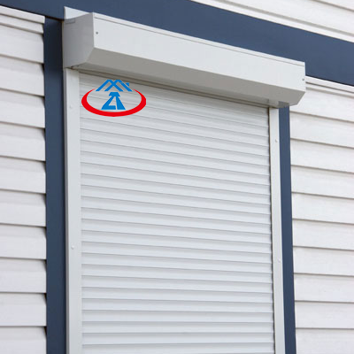 1400mm*1200mm 45mm Slat Modern Thermal Insulation Aluminum Awning Window