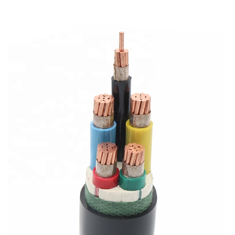 4 core 35mm underground armored electrical cable fire resistant 4x35 pvc insulation copper power cables