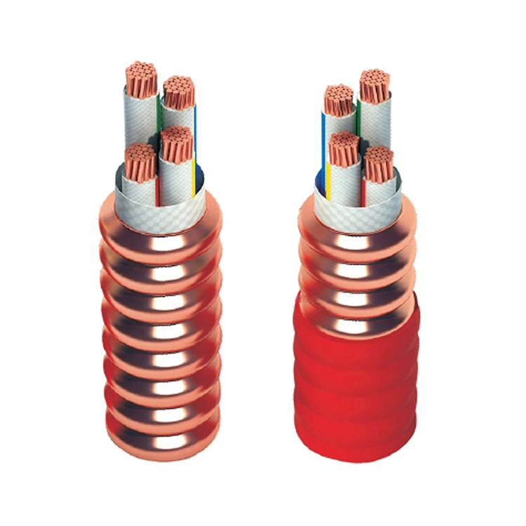 China Powerful Cable Manufactures 120mm 4 cores Mineral Insulated Heating Cable wire