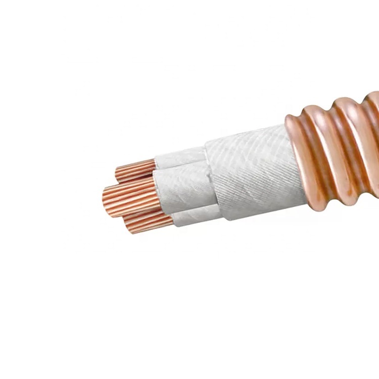 Multi-cores resistant flexible copper mineral insulated cable 120mm Mineral Insulated Heating Cable
