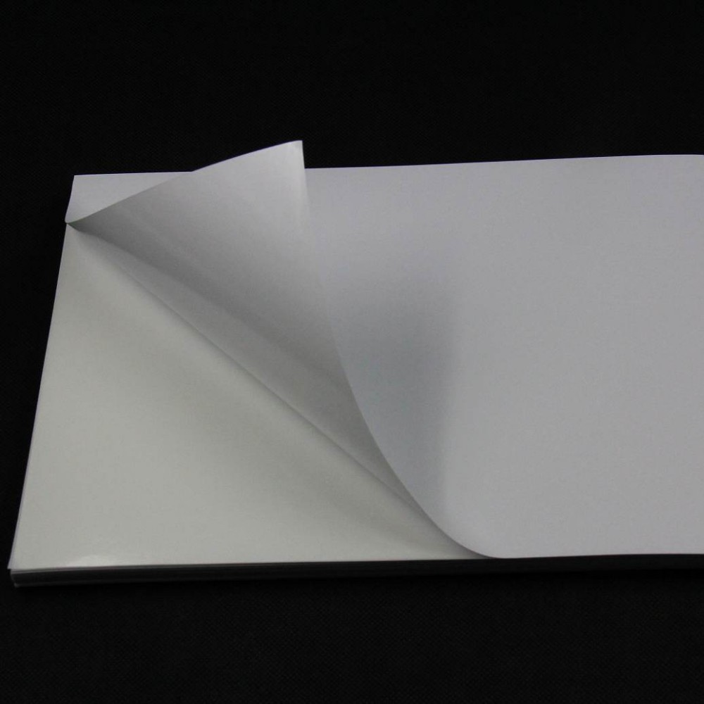 factory wholesale self adhesive a4 mirror label paper