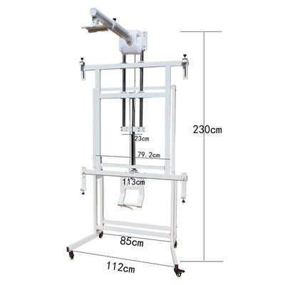 Up And Down Adjustment Range 60cm-150cm Hydraulic Lifting Whiteboard Floor Stand Bracket