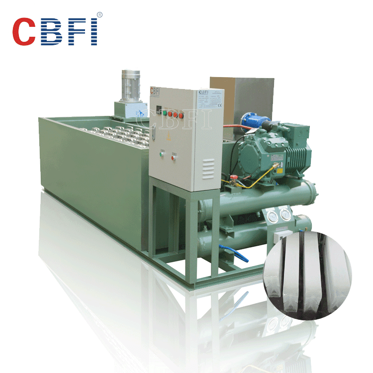 Commercial ice block machine for icee maker