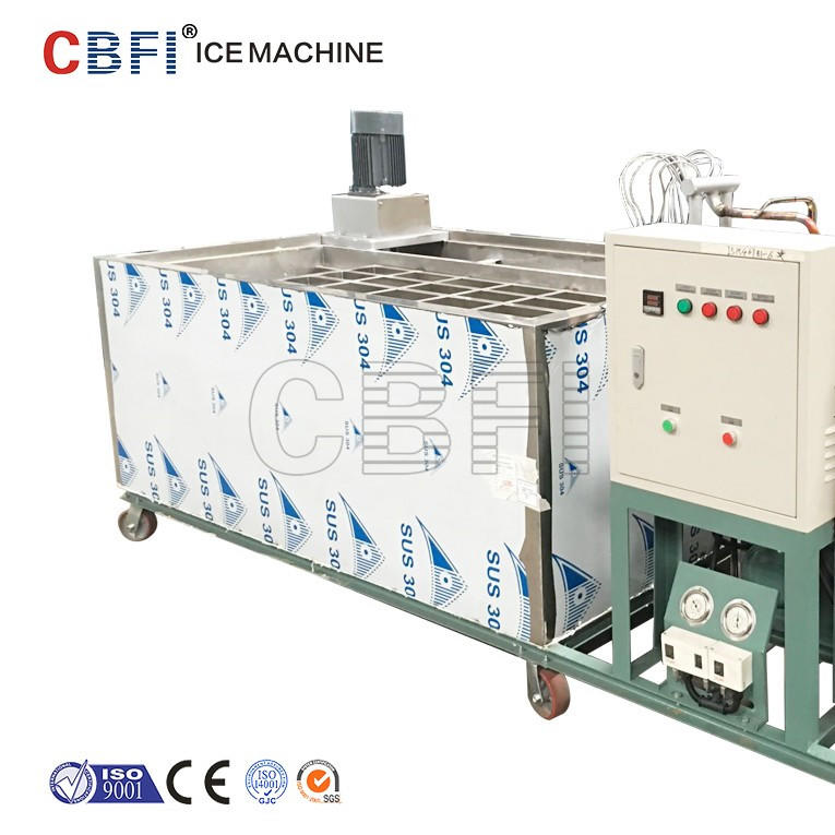 5 ton per day Stainless steel brine water tank Block Ice Machine from CBFI